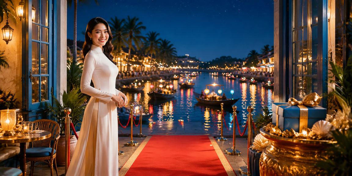 Người chơi vui vẻ thư giãn tại không gian giải trí Hội An